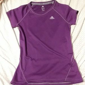 Purple Adidas T-Shirt